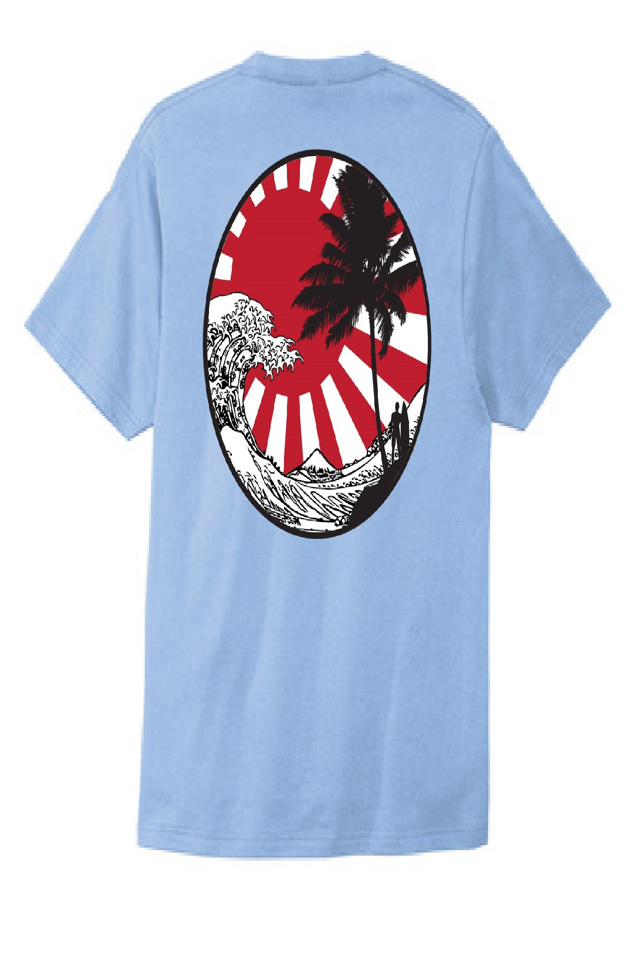 Rising sun blue t-shirt