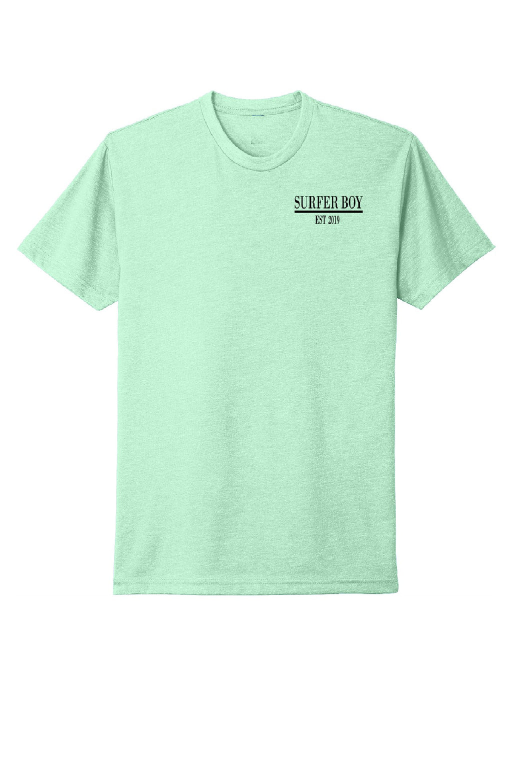 Single board mint tee
