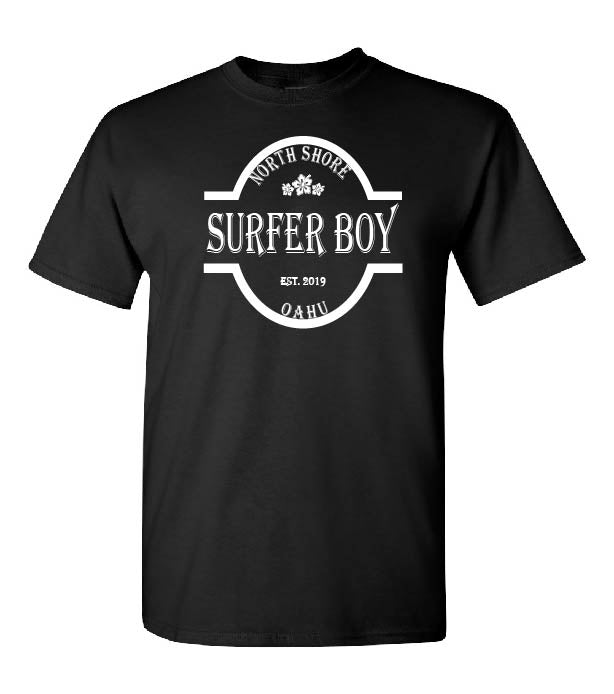 Oahu black tee